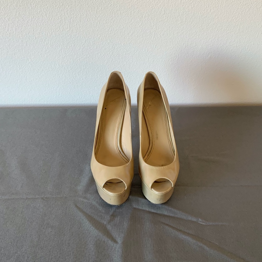 B by Brian Atwood Peeptoe Pumps